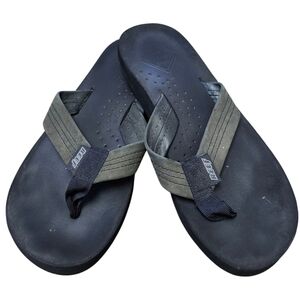 Reef Black Cushion Sole Flip Flop Sandals. Sz. 7